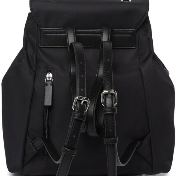 NWT Calvin Klein Logo Embellished Nylon Mini Backpack - Picture 5 of 6